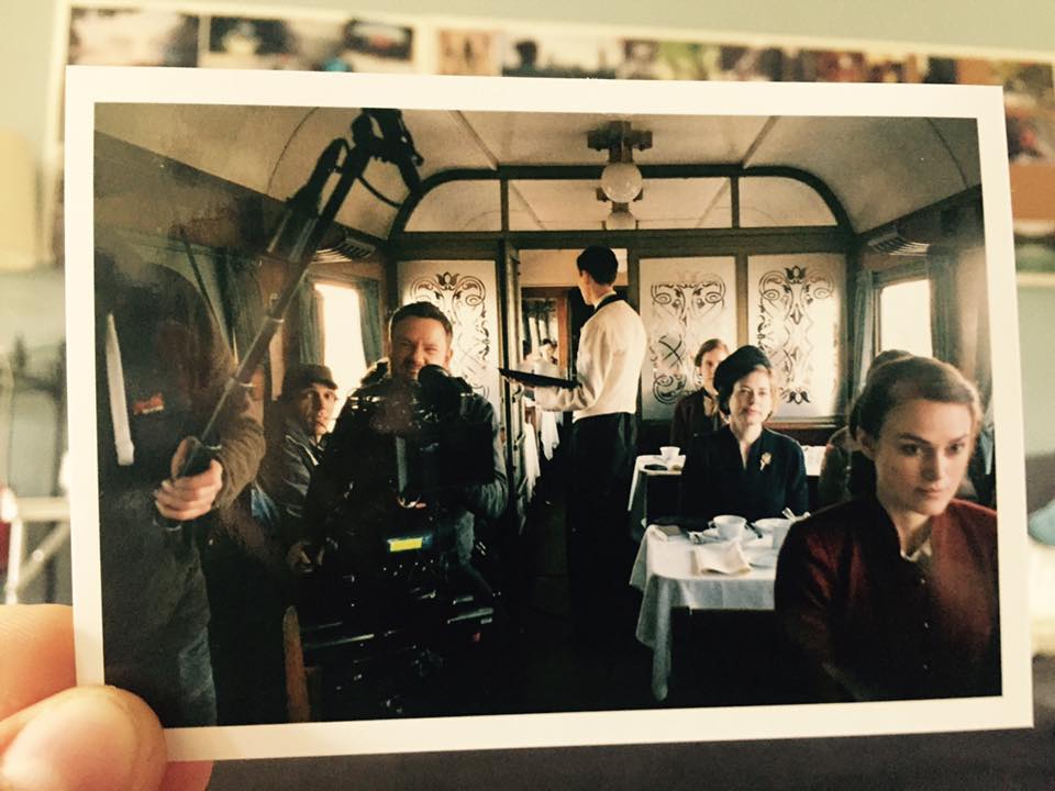 THE AFTERMATH, starring Simon Veroneg (DIT &amp; 2nd Unit camera) und Keira Knightley